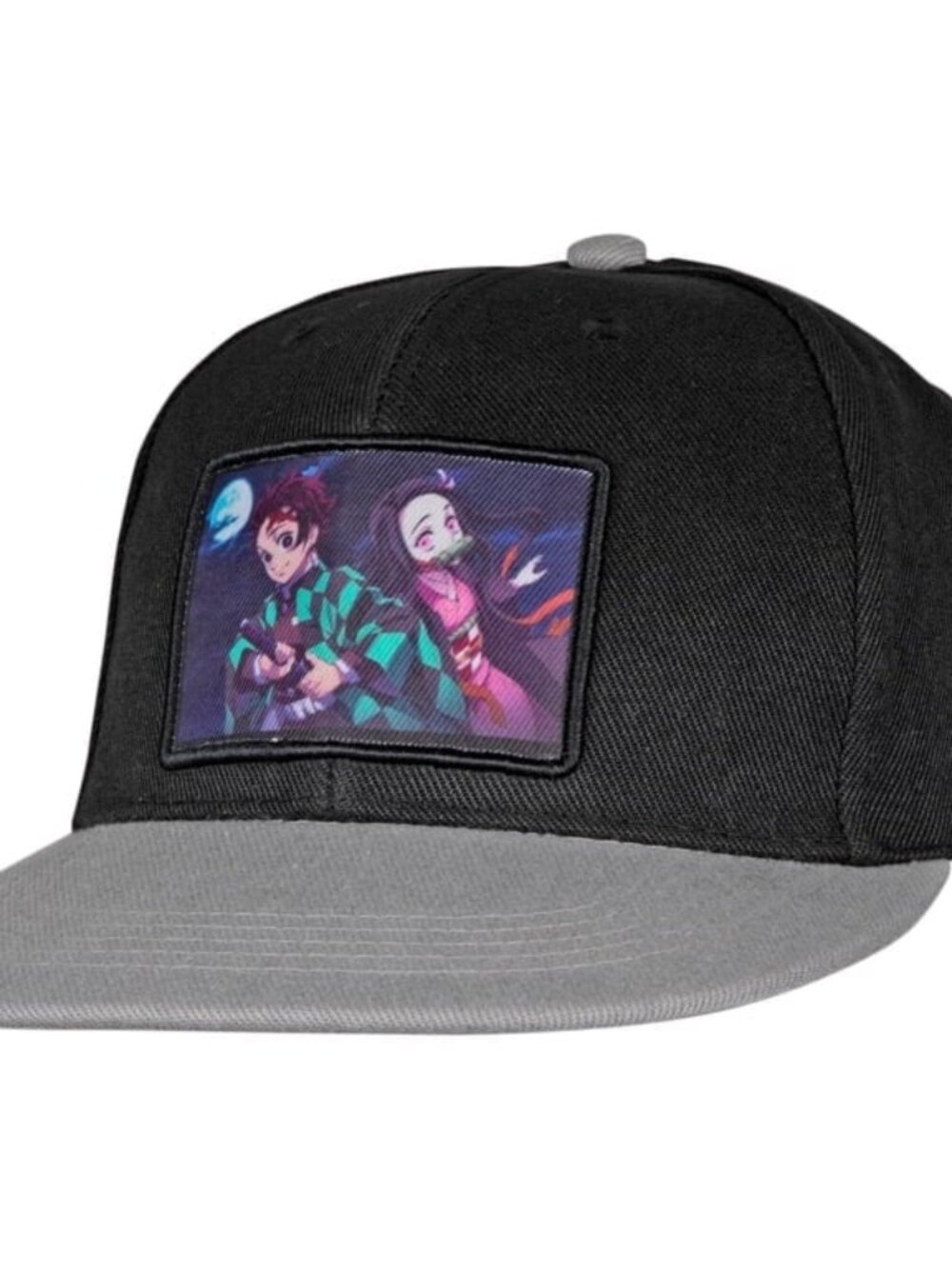 Demon Slayer Tanjiro and Nezuko Characters Snapback Cap NWT FAST SHIPPING